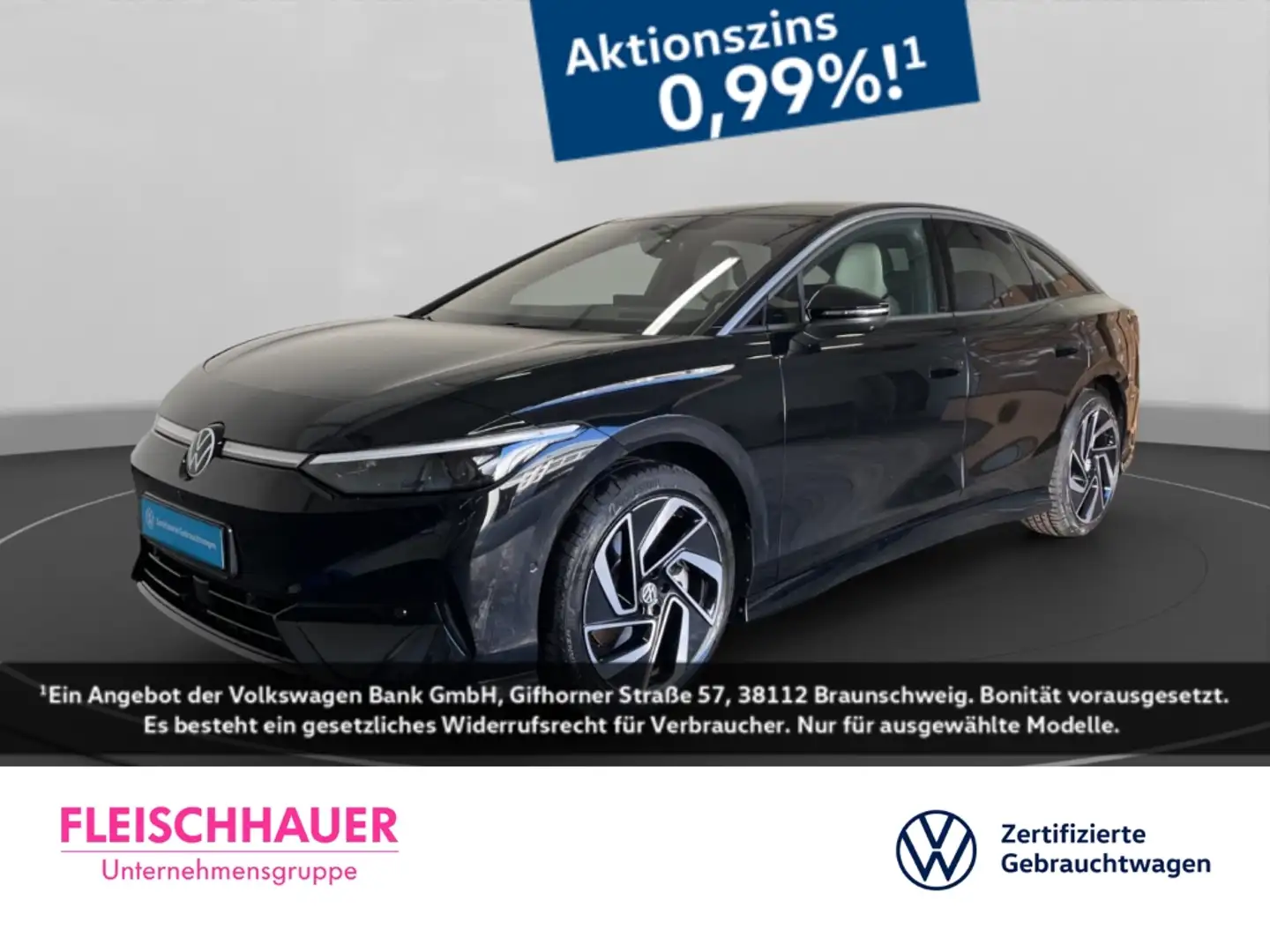 Volkswagen ID.7 Pro Matrix-LED HUD Kamera App-Connect Harman-Kardo Schwarz - 1