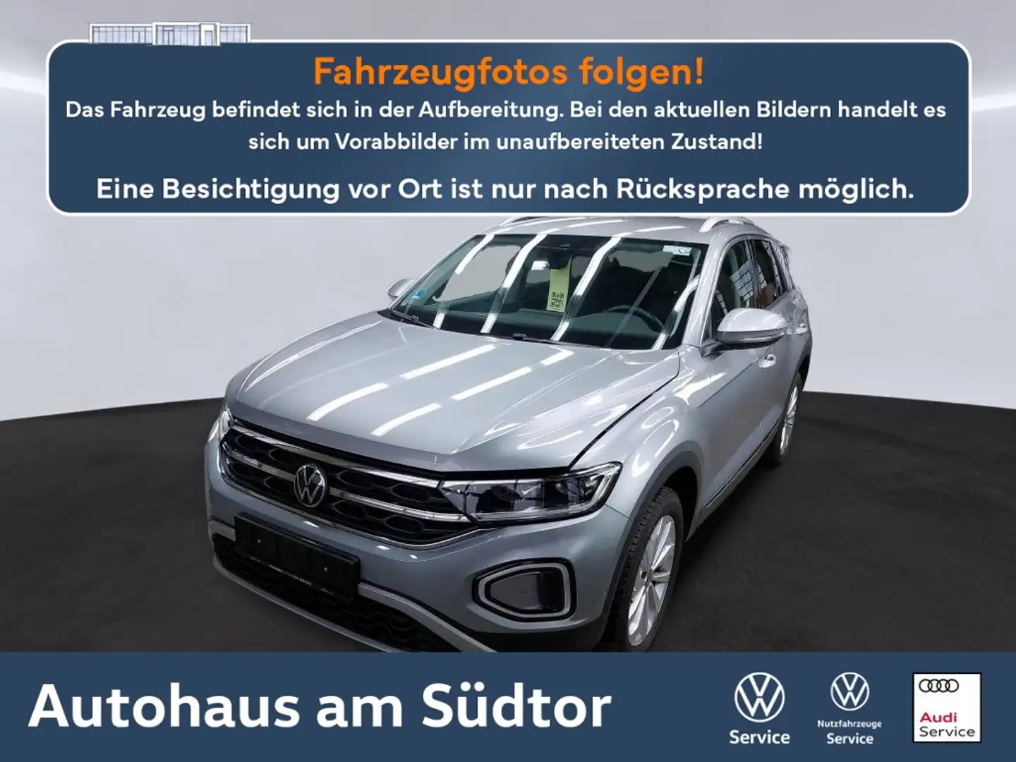 Volkswagen T-Roc Style 2.0 TDI DSG | LED RFK ACC Navi Silber - 1