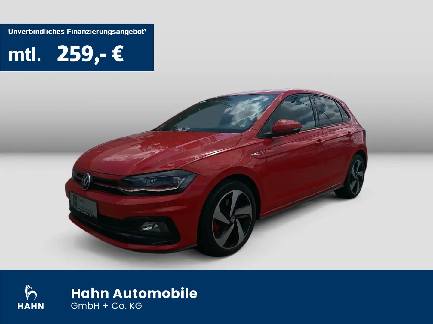 Volkswagen Polo GTI 2.0TSI DSG Navi ACC Climatr PDC Sitzh Rouge - 1