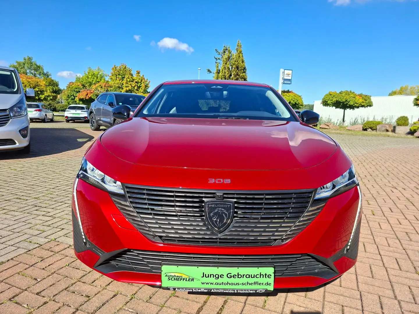 Peugeot 308 SW Allure+LED+NAVI+SHZ+360°CAM+ACC+ Rouge - 2