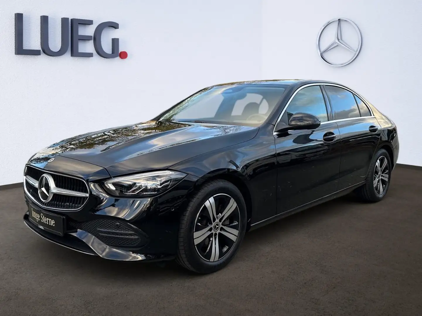 Mercedes-Benz C 180 AVANTGARDE+SCHIEBEDACH+TOTWINKEL+AHK+LED Nero - 2