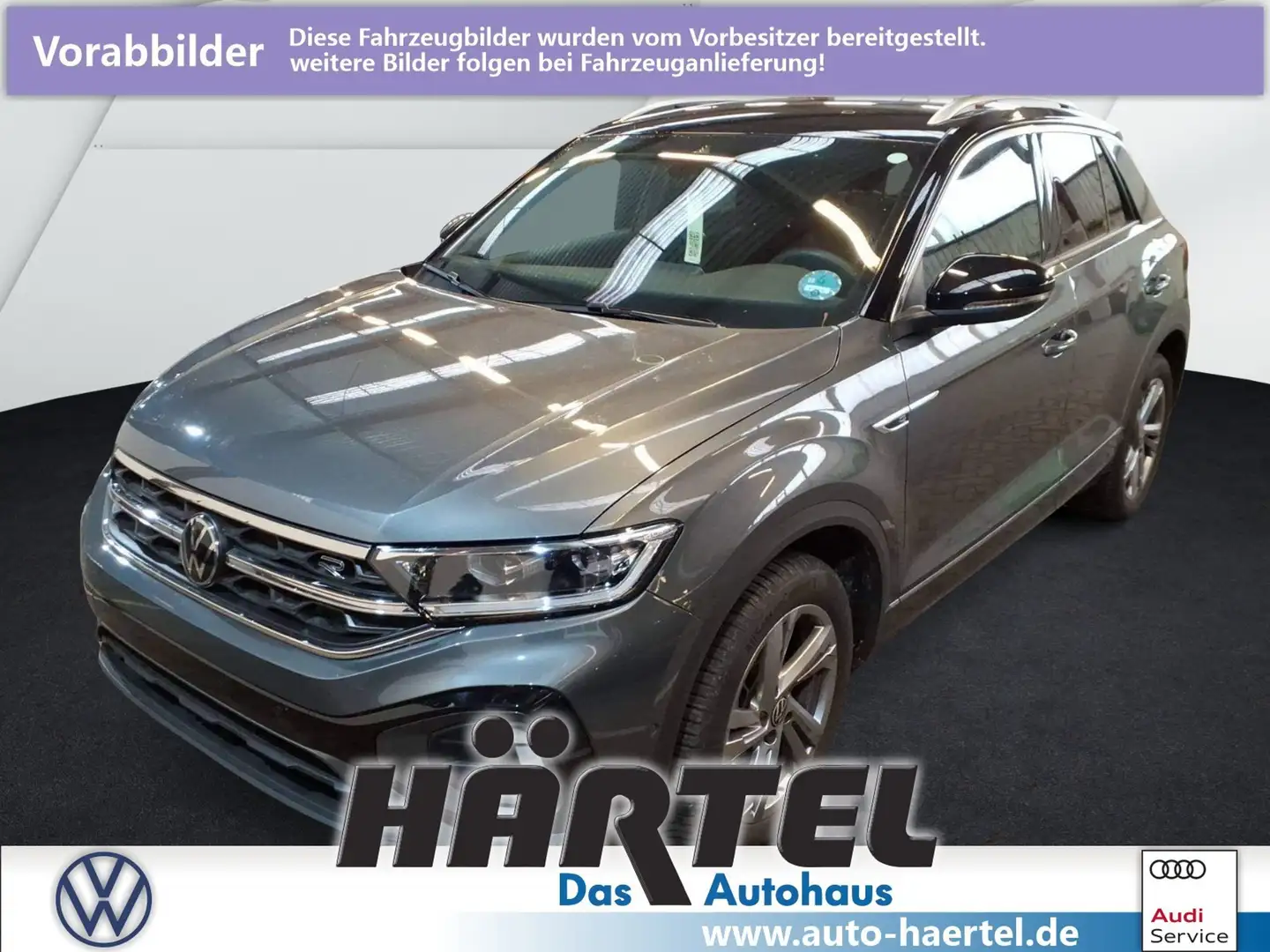 Volkswagen T-Roc R-LINE 1.5 TSI DSG (+ACC-RADAR+NAVI) LED Grau - 1