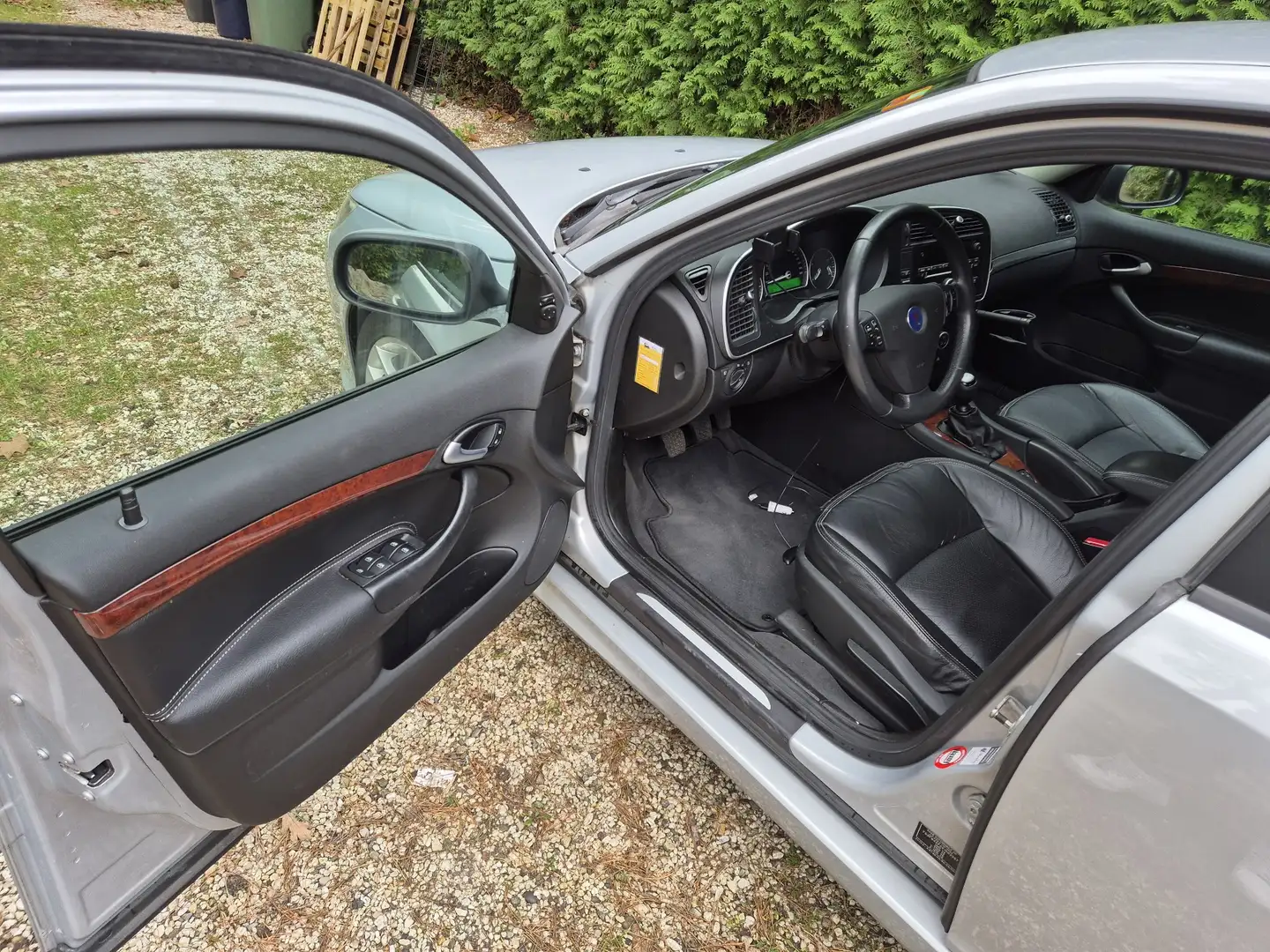 Saab 9-3 1.8t Vector Zilver - 1