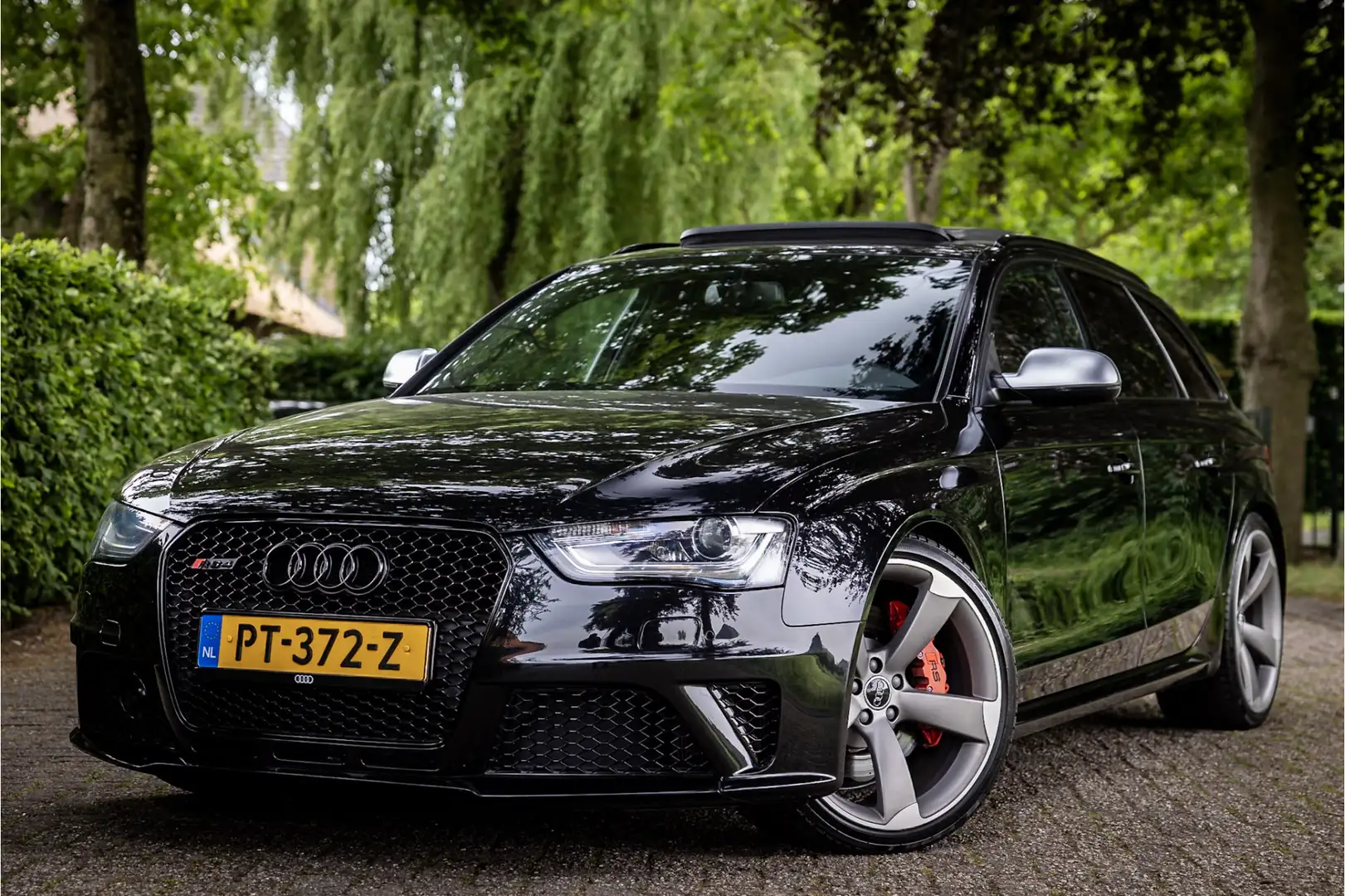 Audi RS4 A4 Avant 4.2 FSI quattro Bang & Olufsen Carbon 20" Zwart - 1