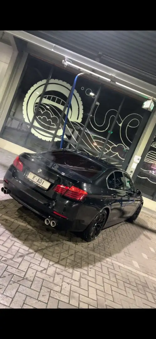BMW 518 518d 2.0 Aut. Luxury Line Fekete - 2