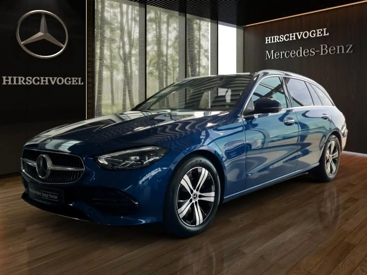 Mercedes-Benz C 180 AVANTGARDE+AHK+DISTRON+KEYLESS+MBUX+Navi-P Blu/Azzurro - 1