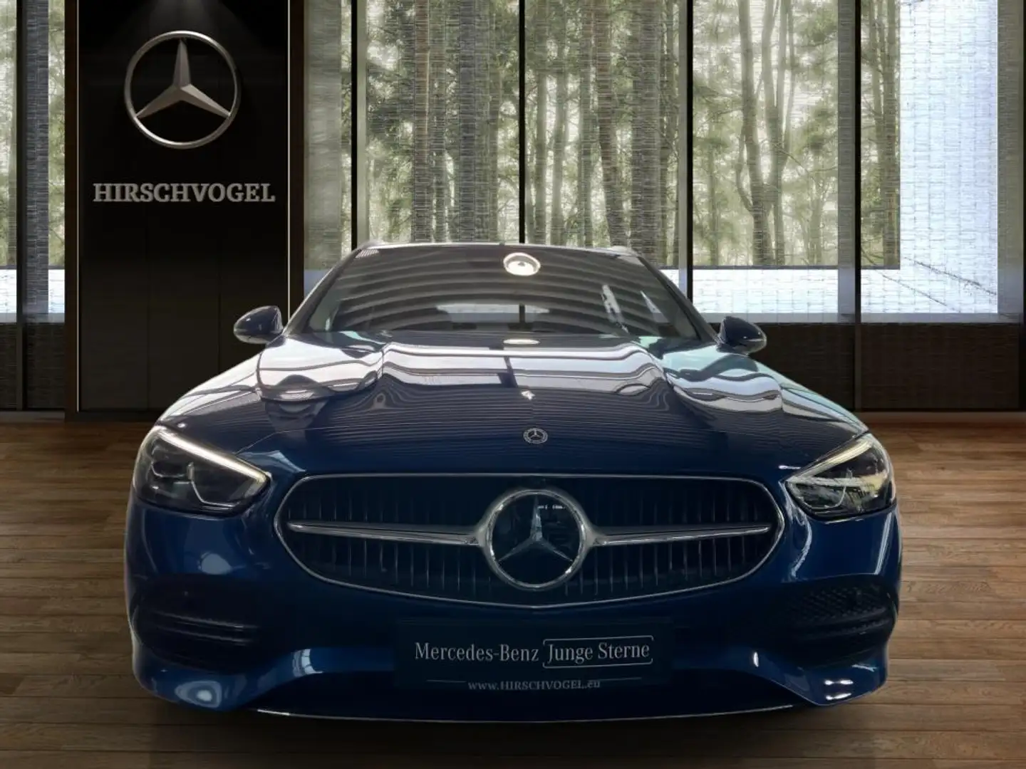 Mercedes-Benz C 180 AVANTGARDE+AHK+DISTRON+KEYLESS+MBUX+Navi-P Blu/Azzurro - 2