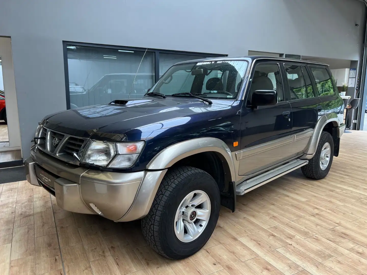 Nissan Patrol GR Comfort/7Sitzer/Schiebedach/Leder Blau - 1