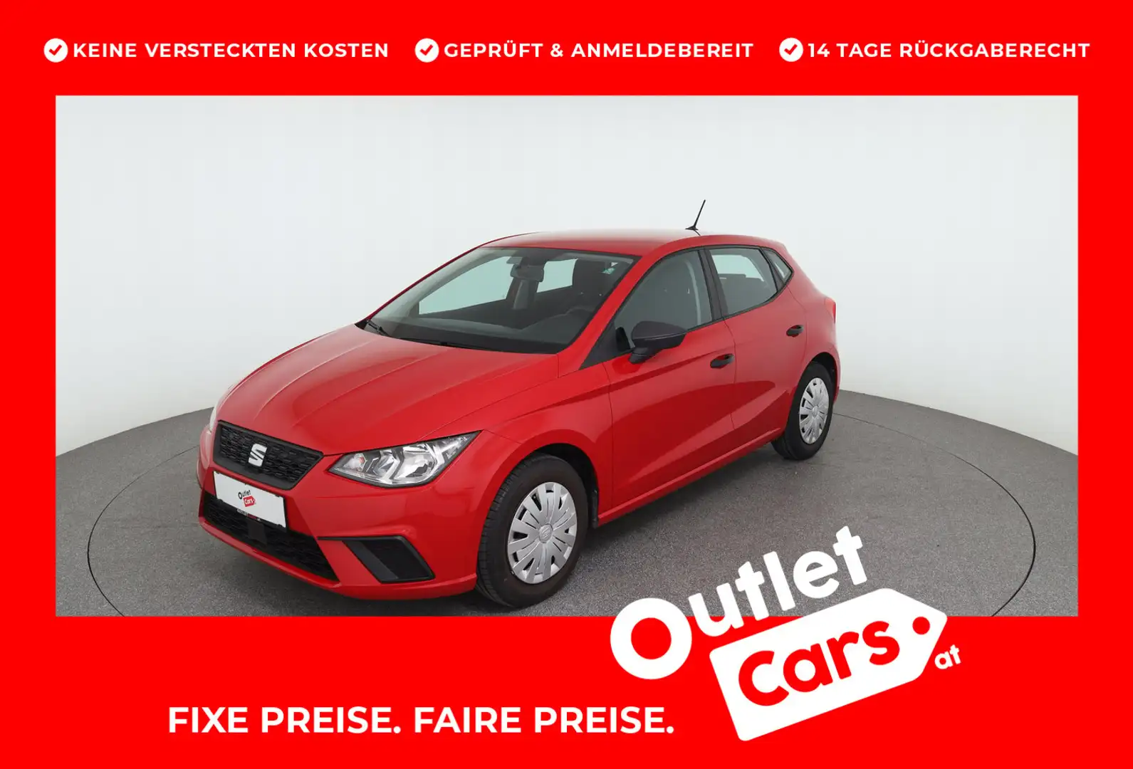 SEAT Ibiza Reference Rouge - 1