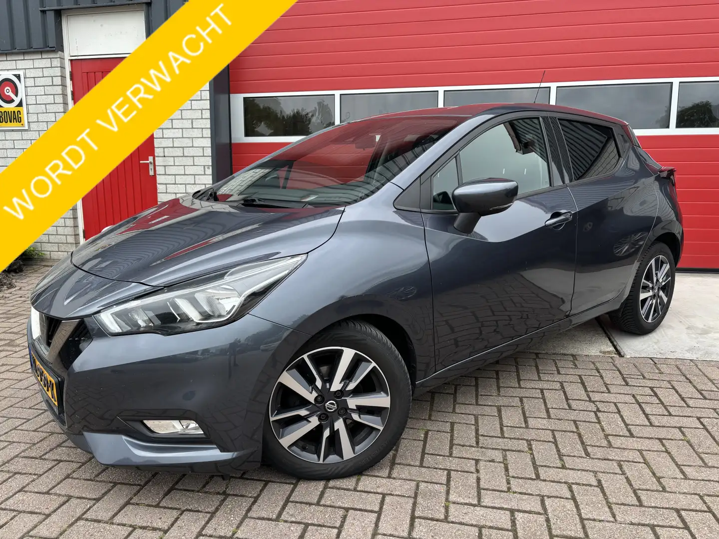 Nissan Micra 0.9 IG-T N-Connecta STOELVERW / KEYLESS / DAB+ / N Gris - 1