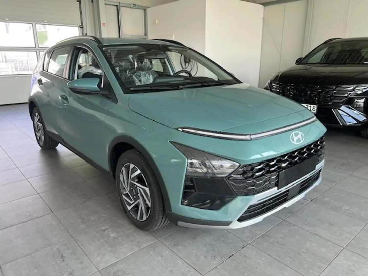 Hyundai BAYON FL 1.0 T-GDI Trend.Navi.Kamera.LED.Klima.LM. Grün - 2