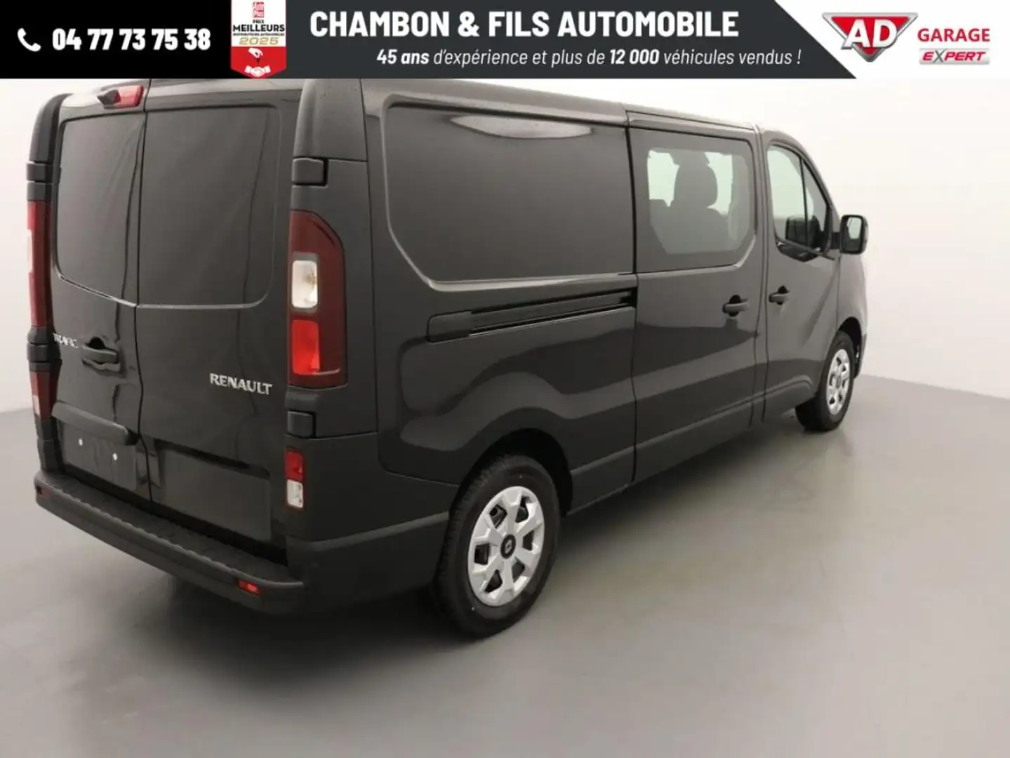 Renault Trafic CABINE APPROFONDIE L2H1 3T BLUE DCI 130 GSR2 ADVAN Gris - 2
