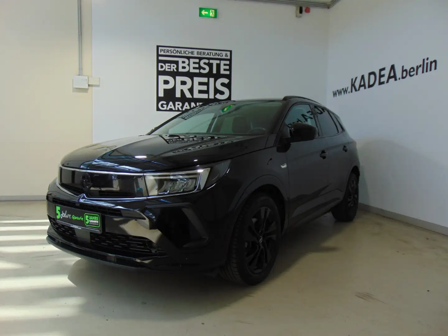 Opel Grandland 1.2 Navi,Lenk+Sitzhzg,Kamera,PDC,LED Schwarz - 2