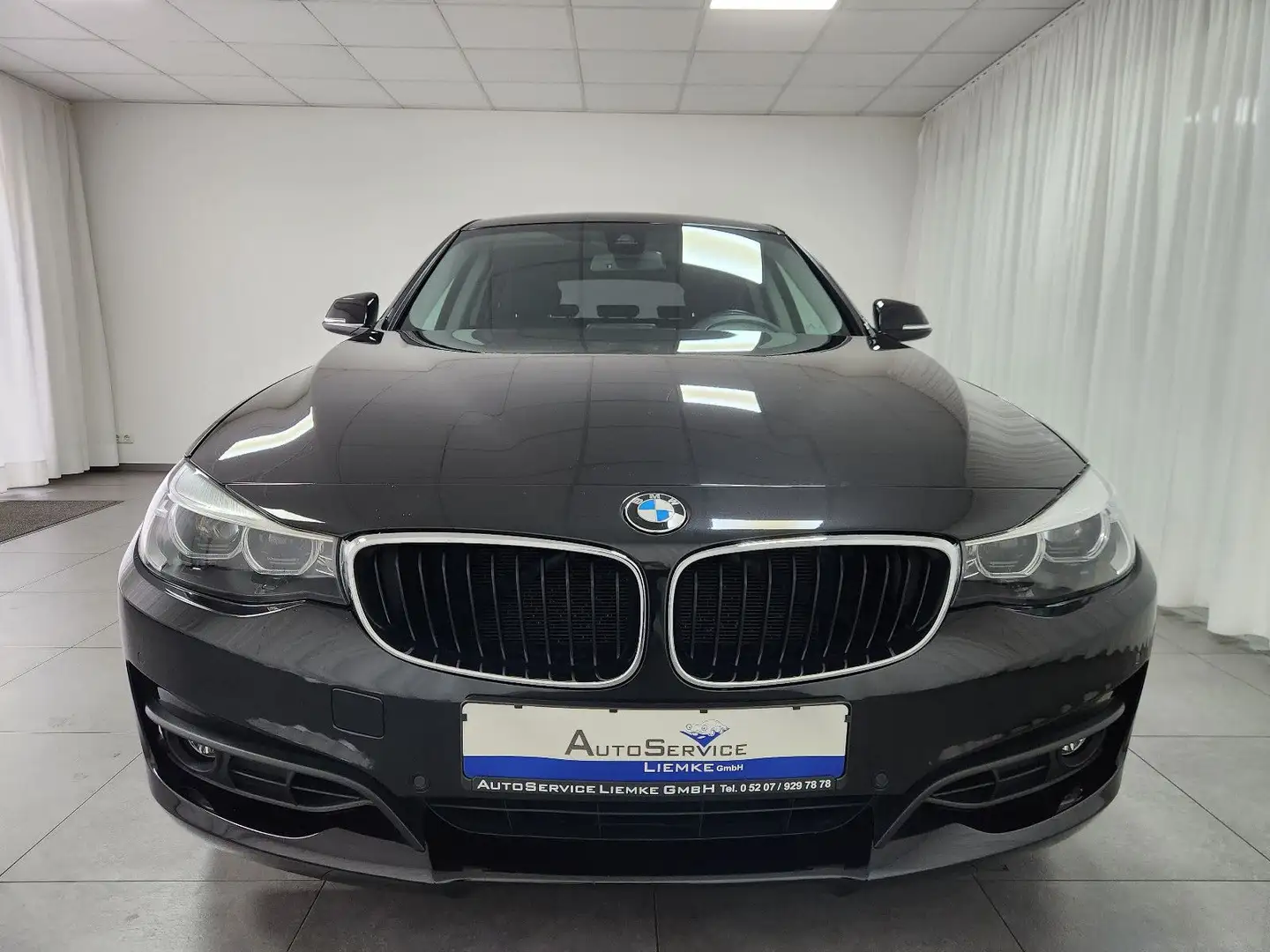 BMW 320 320i GT ADVANTAGE AHK NAV SHZ TEL LED PDC Kamera Noir - 2