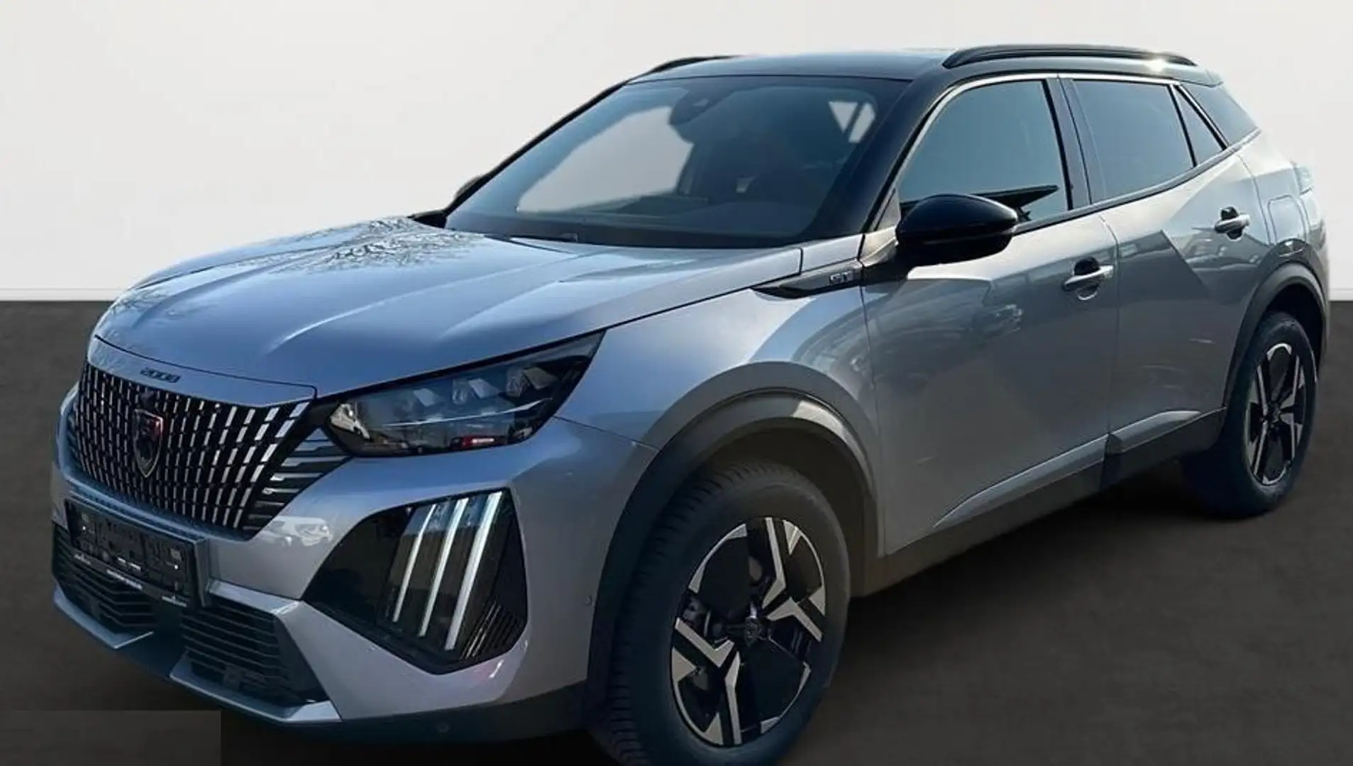 Peugeot 2008 Hybrid 145 e-DCS6 GT Gris - 1