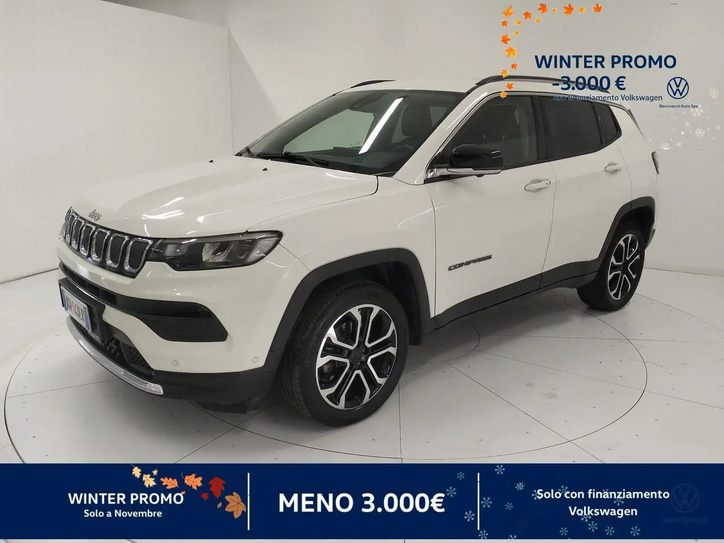 Jeep Compass 2ª serie 1.6 Multijet II 2WD Limited Wit - 1