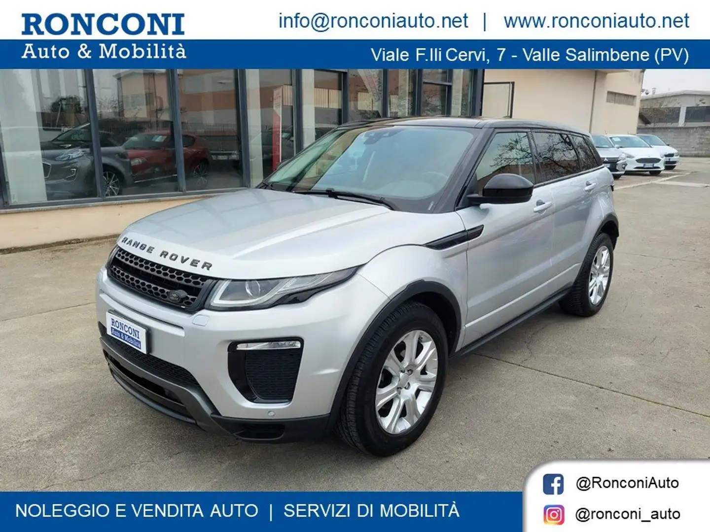 Land Rover Range Rover Evoque 5p 2.0 TD4 SE Dynamic 180cv auto my19 - PROMO Argento - 1