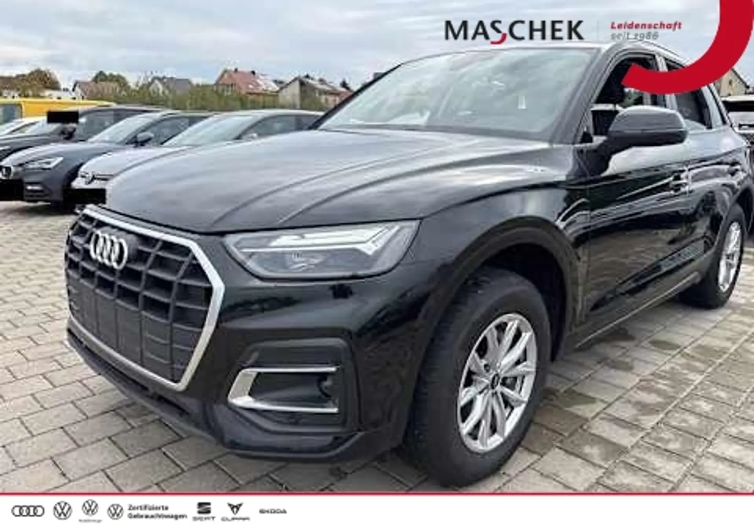 Audi Q5 40 TDI S tronic quat. AHK VC Sitzh. Ambiente AHK A Schwarz - 1
