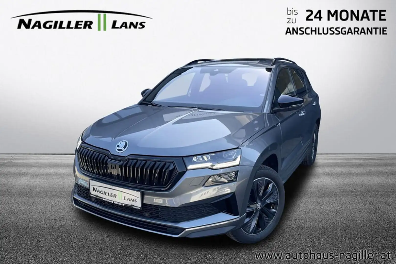 Skoda Karoq 2,0 TDI 4x4 Sportline DSG Grau - 1