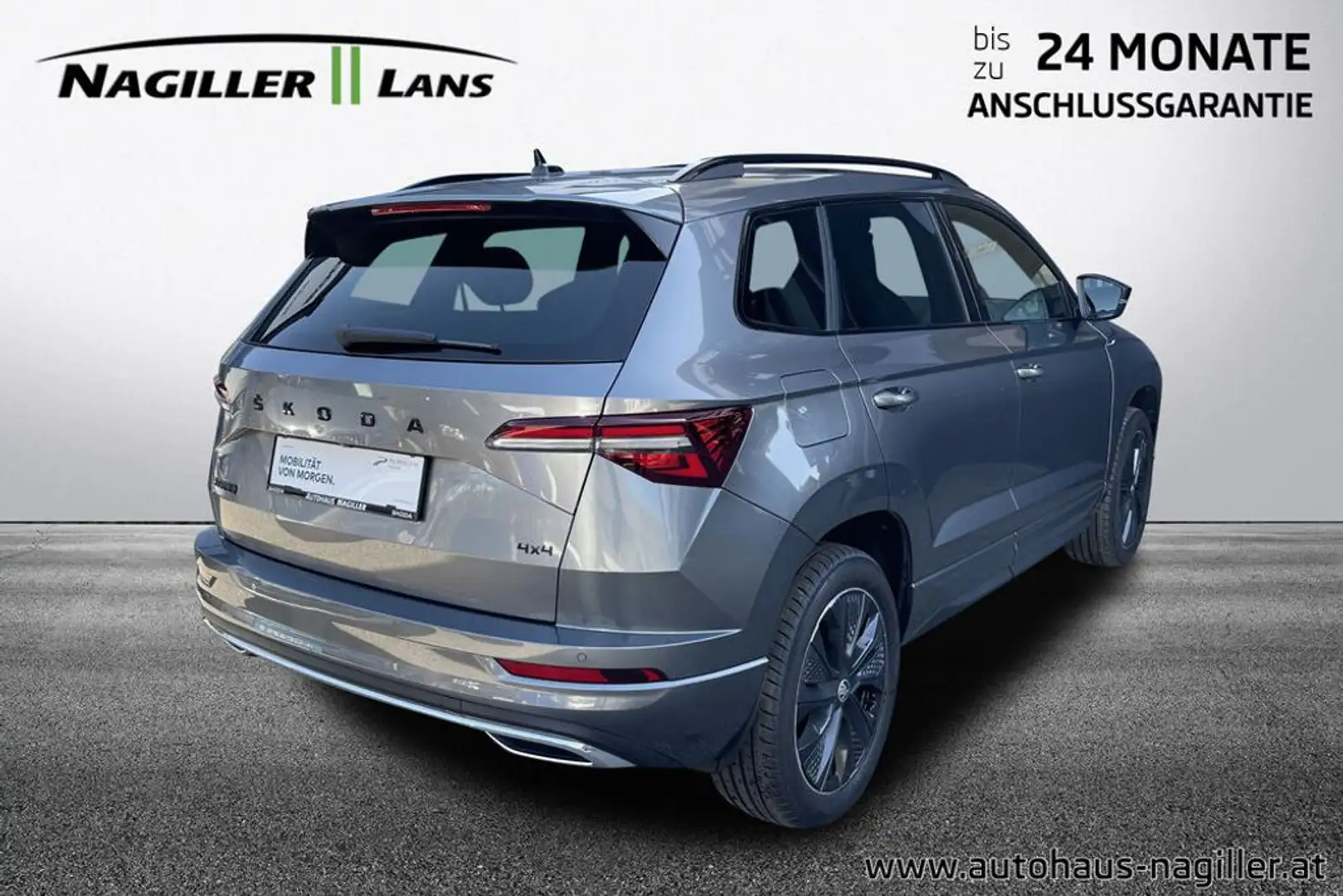 Skoda Karoq 2,0 TDI 4x4 Sportline DSG Grau - 2