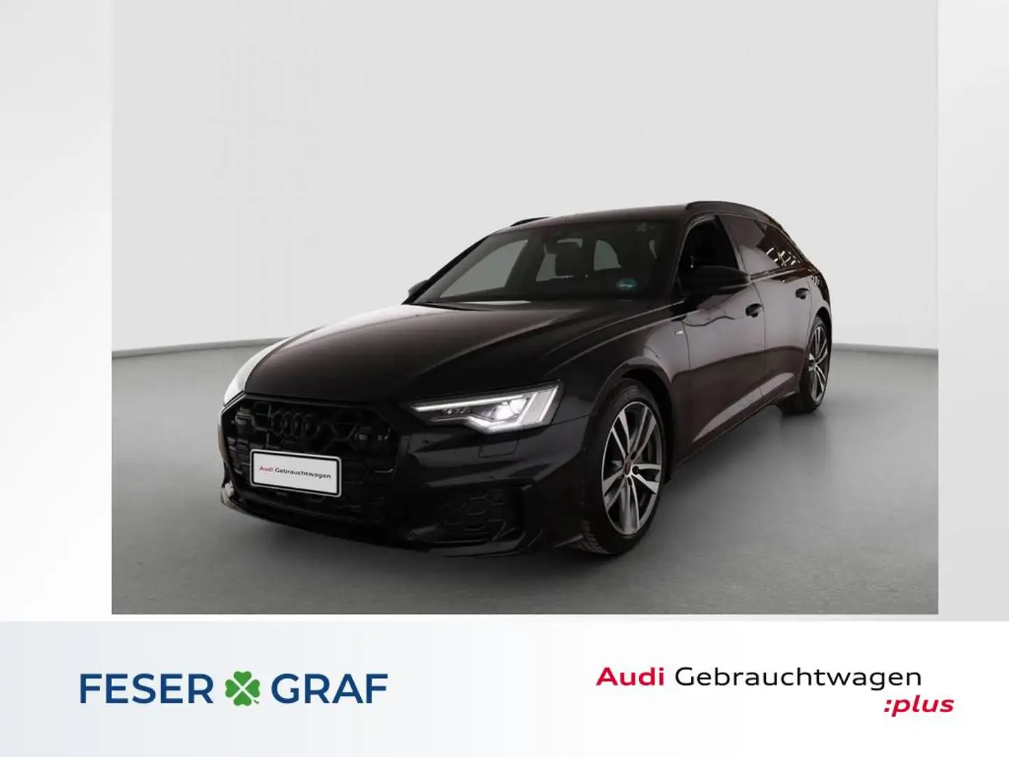Audi A6 Avant 45 TFSI S tr. S line-Matrix-HuD-ACC-360 Kame Schwarz - 1