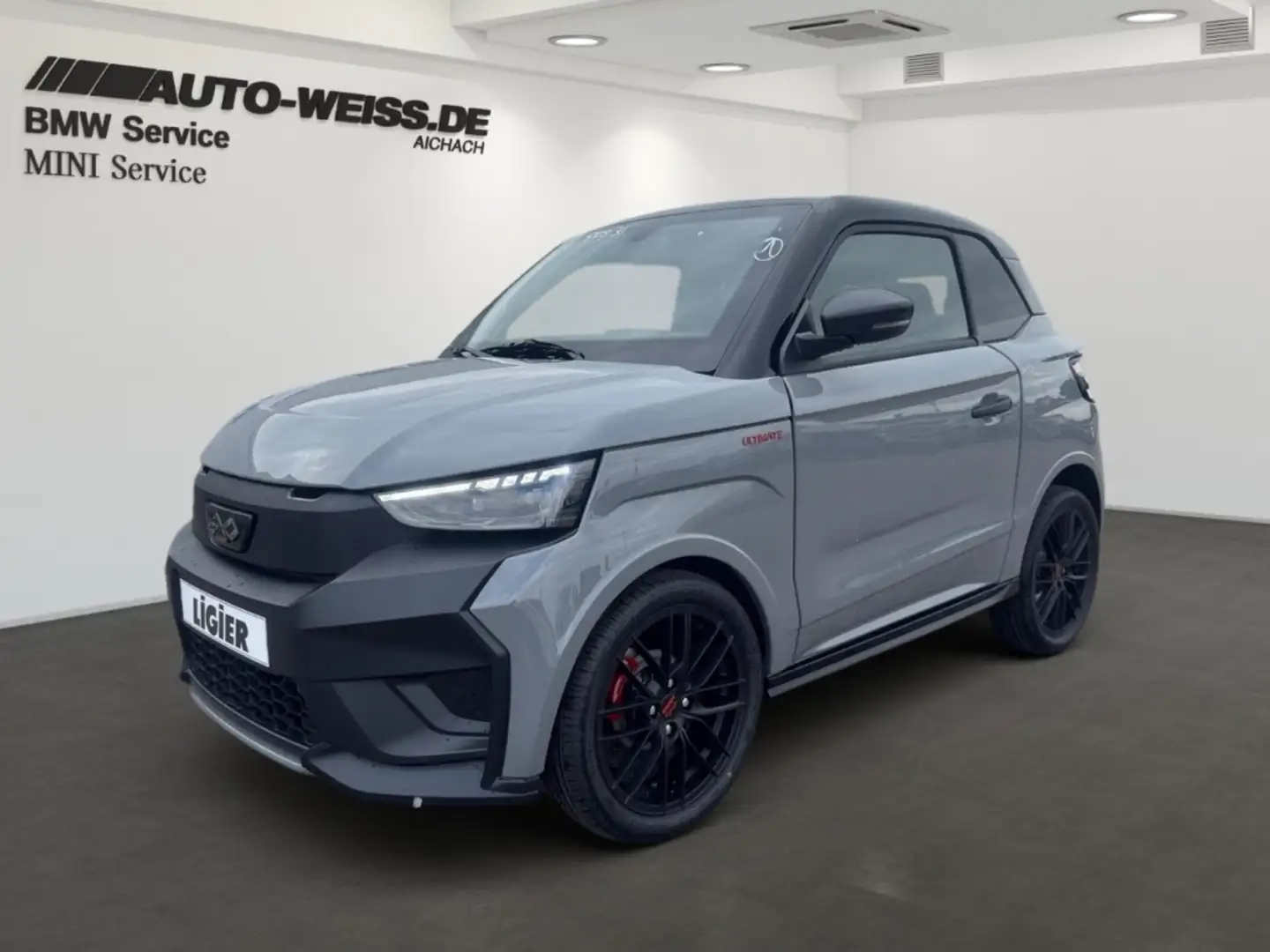 Ligier JS 50 Ultimate KLIMA +Auto fahren ab 15 Jahren+ Grau - 1