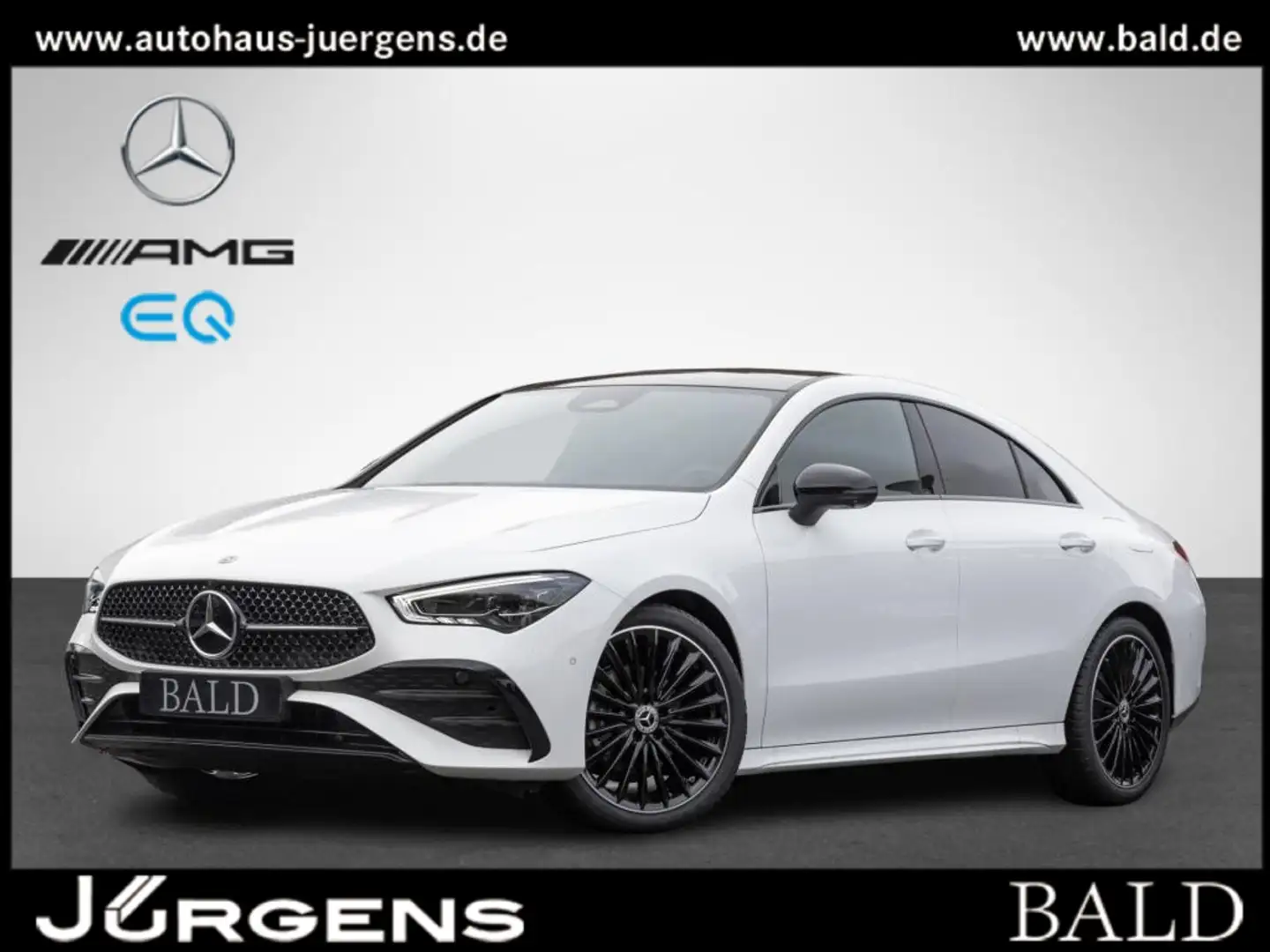 Mercedes-Benz CLA 180 AMG/Wide/ILS/Pano/360/HUD/Memo/Night/19" White - 1