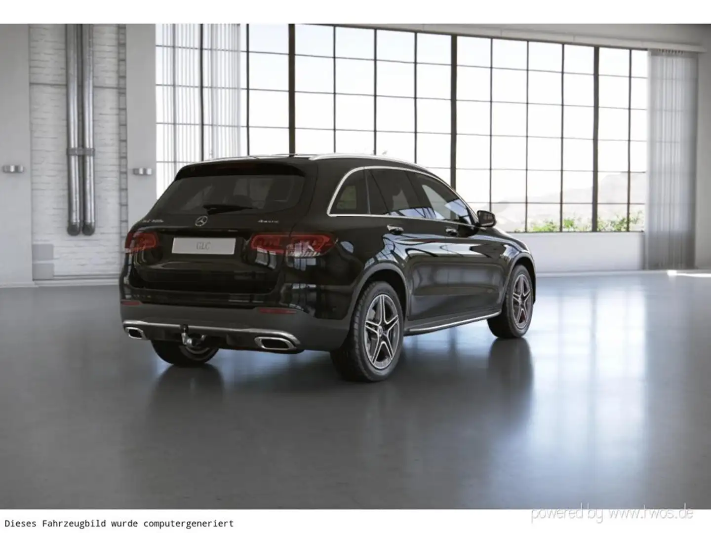 Mercedes-Benz GLC 300 e 4MATIC Schwarz - 2