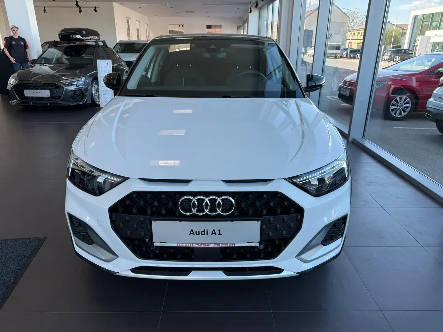 Audi A1 30 TFSI intense Weiß - 2