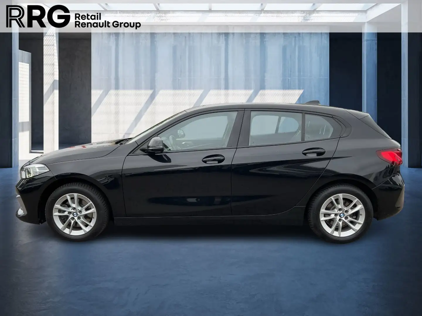 BMW 118 d Luxury Line HuD Pano Digital Cockpit SHZ LED Schwarz - 2