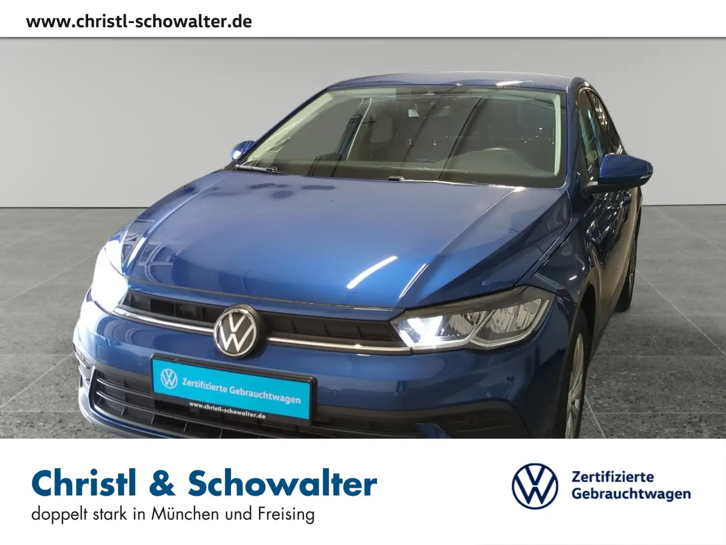 Volkswagen Polo 1.0 TSI Life LED NAVI KLIMA Blau - 1