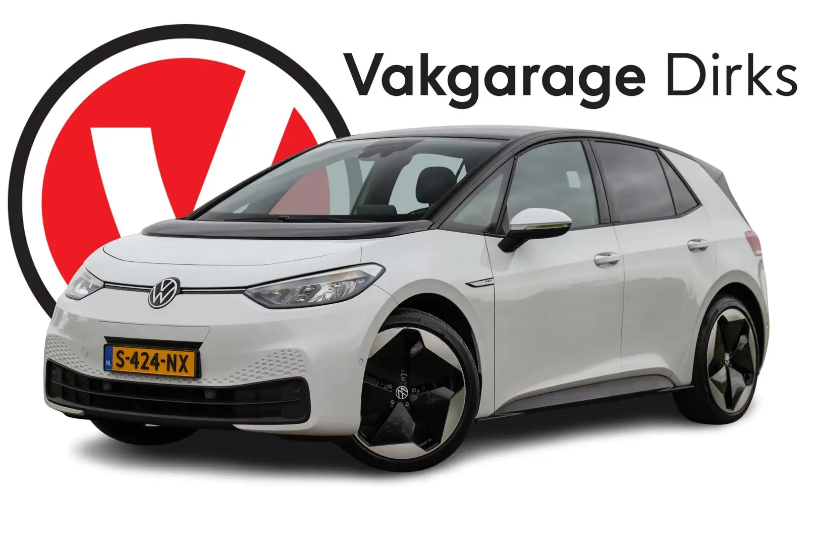 Volkswagen ID.3 Pro 58 kWh 204 PK ✅ LED ✅ 20 inch ✅ ACC Blanc - 1
