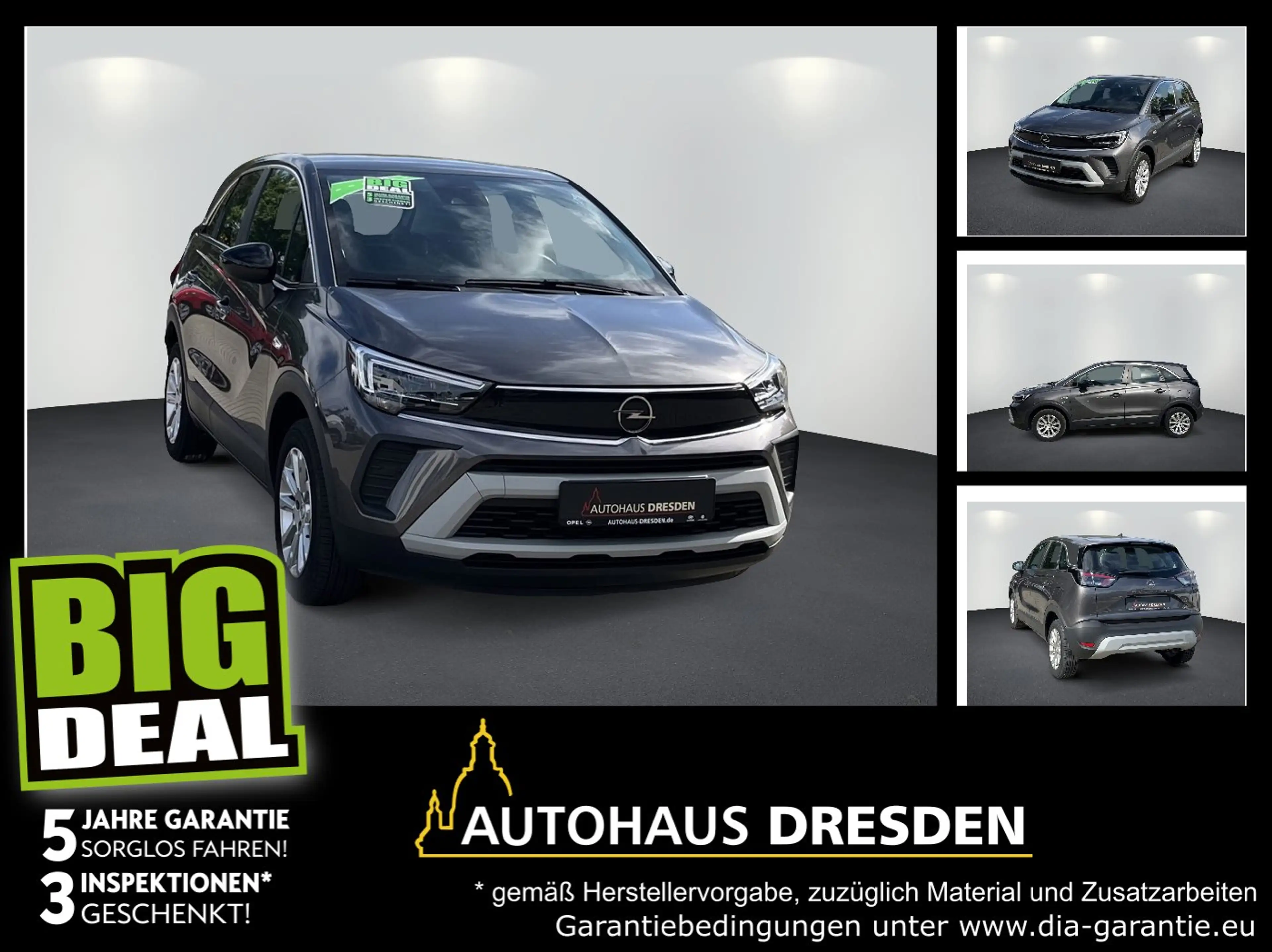 Opel Crossland 1.2 Turbo Elegance LED+SHZ+2xKlima