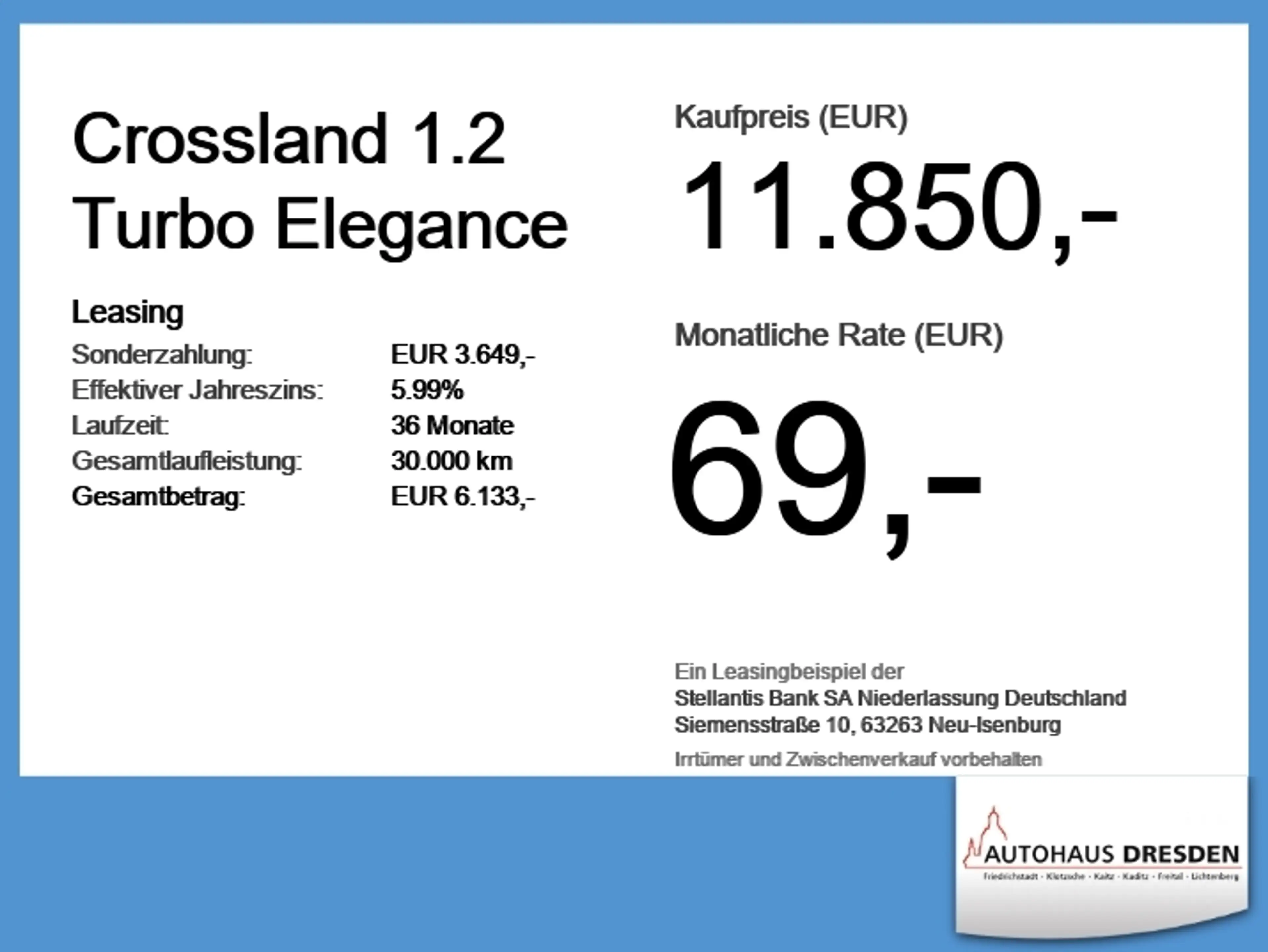 Opel Crossland 1.2 Turbo Elegance LED+SHZ+2xKlima — photo 6