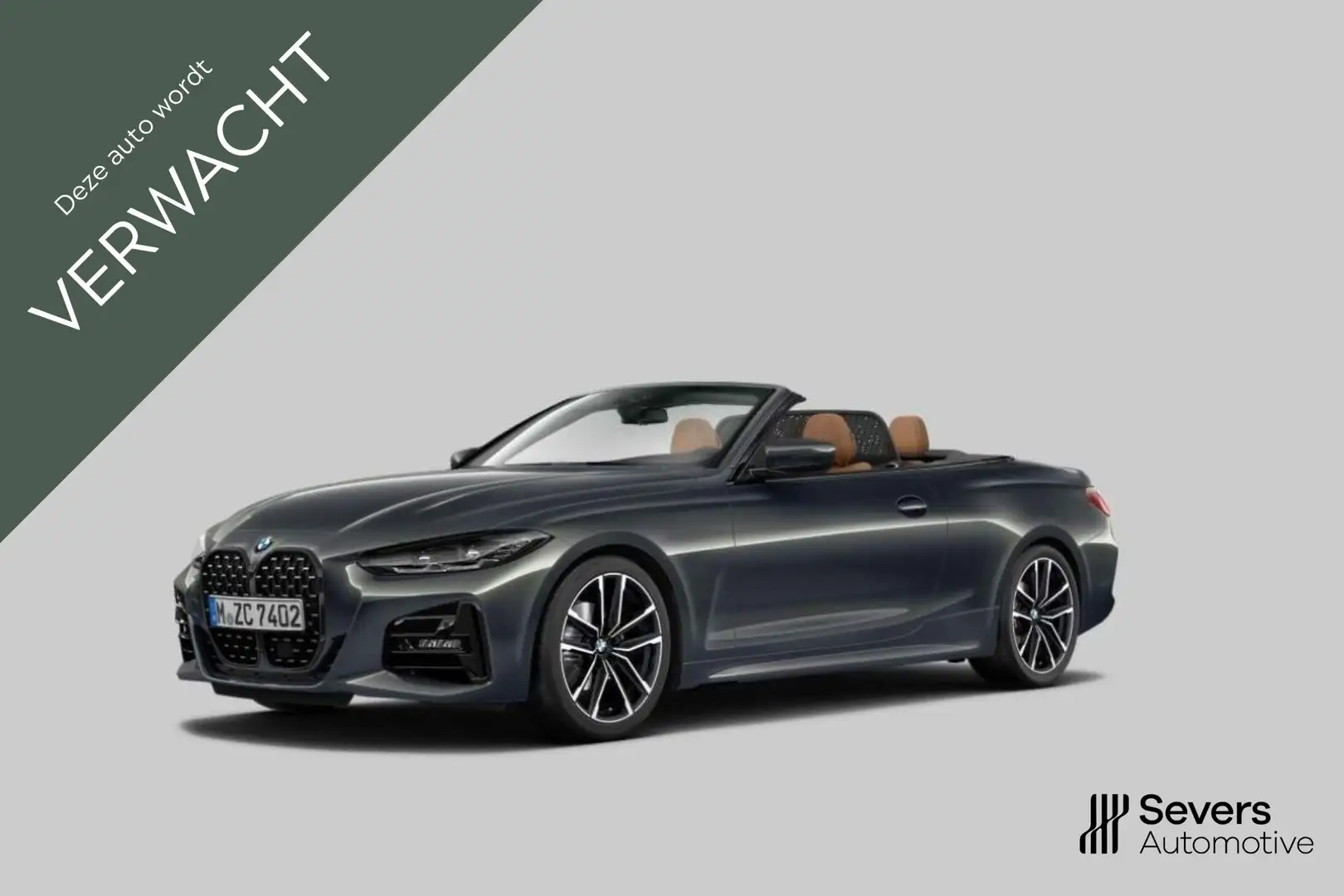 BMW 430 4 Serie Cabrio 430i High Executive | Model M Sport Grijs - 1