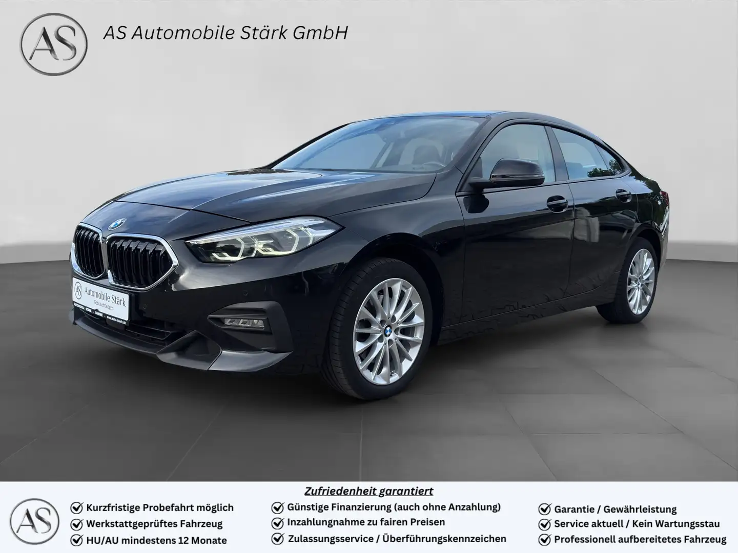 BMW 218 LED+Stop&Go+Kamera+HiFi+Spur Schwarz - 1