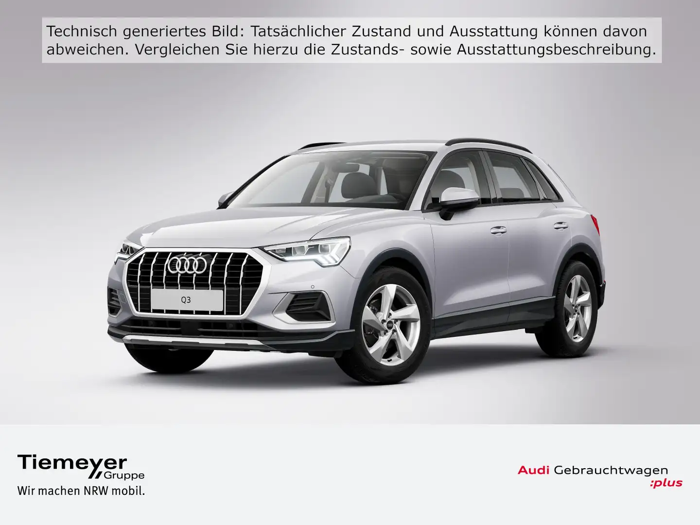 Audi Q3 35 TDI ADVANCED ST.HEIZ LED NAVI+ Silber - 1