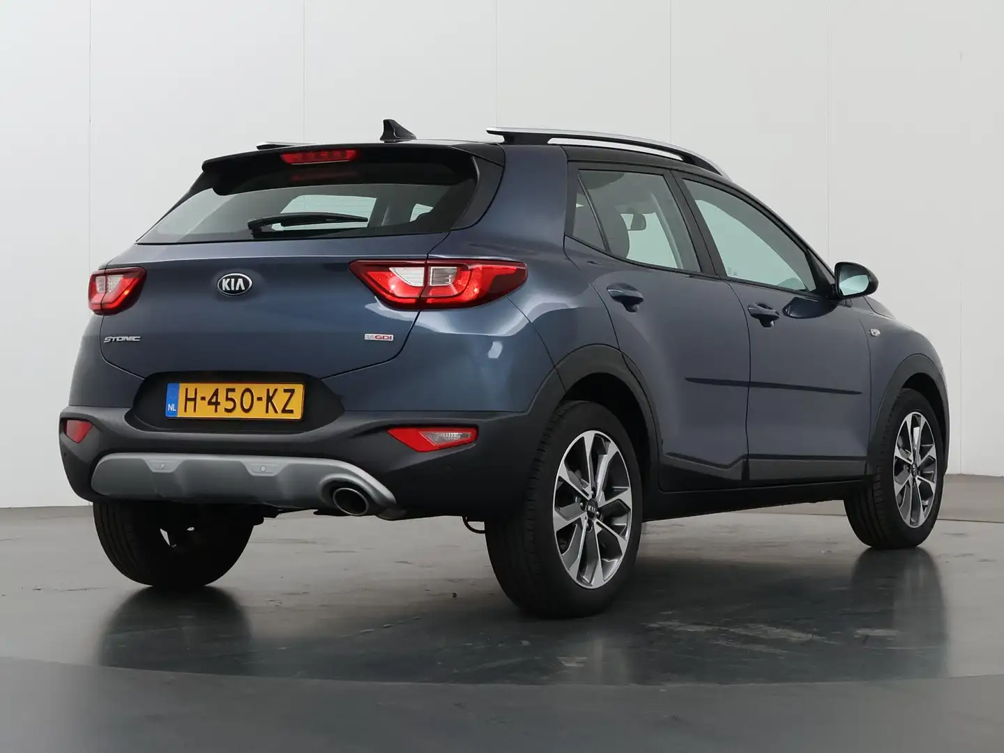 Kia Stonic 1.0 T-GDi DynamicLine | Navigatie | Parkeercamera Blauw - 2