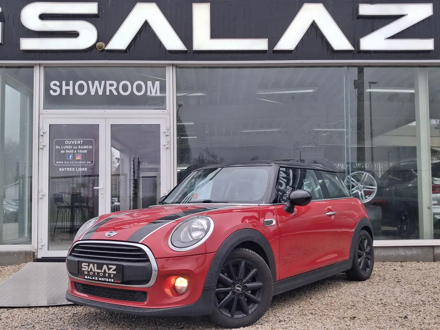 MINI One Mini 1.2 One/TRES BELLE MINI AVEC TOIT OUV+PANO Rot - 1