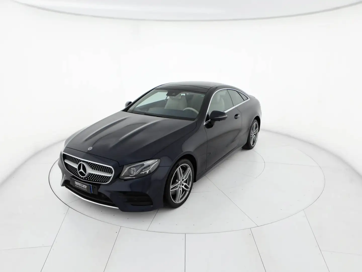 Mercedes-Benz E 220 coup d premium 4matic auto Blue - 1