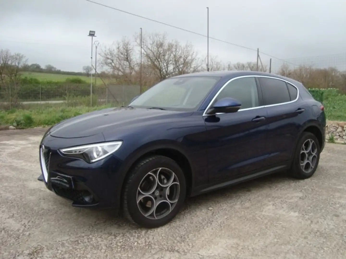 Alfa Romeo Stelvio Stelvio 2.2 TD Q4 210cv Bleu - 1