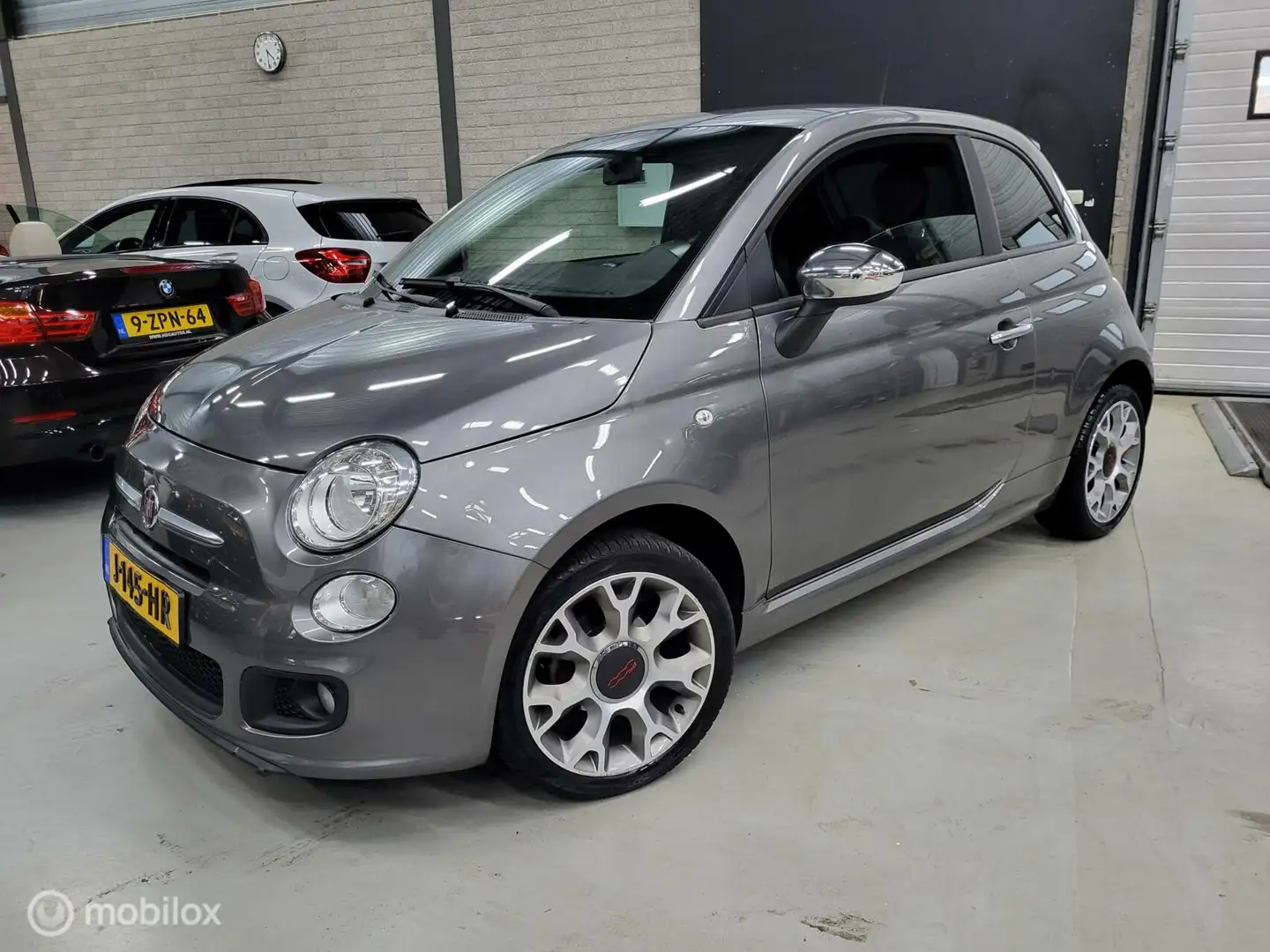 Fiat 500 S 1.2 Sport, Nieuwe apk/Rijklaar/Garantie/Trekhaak Grijs - 2