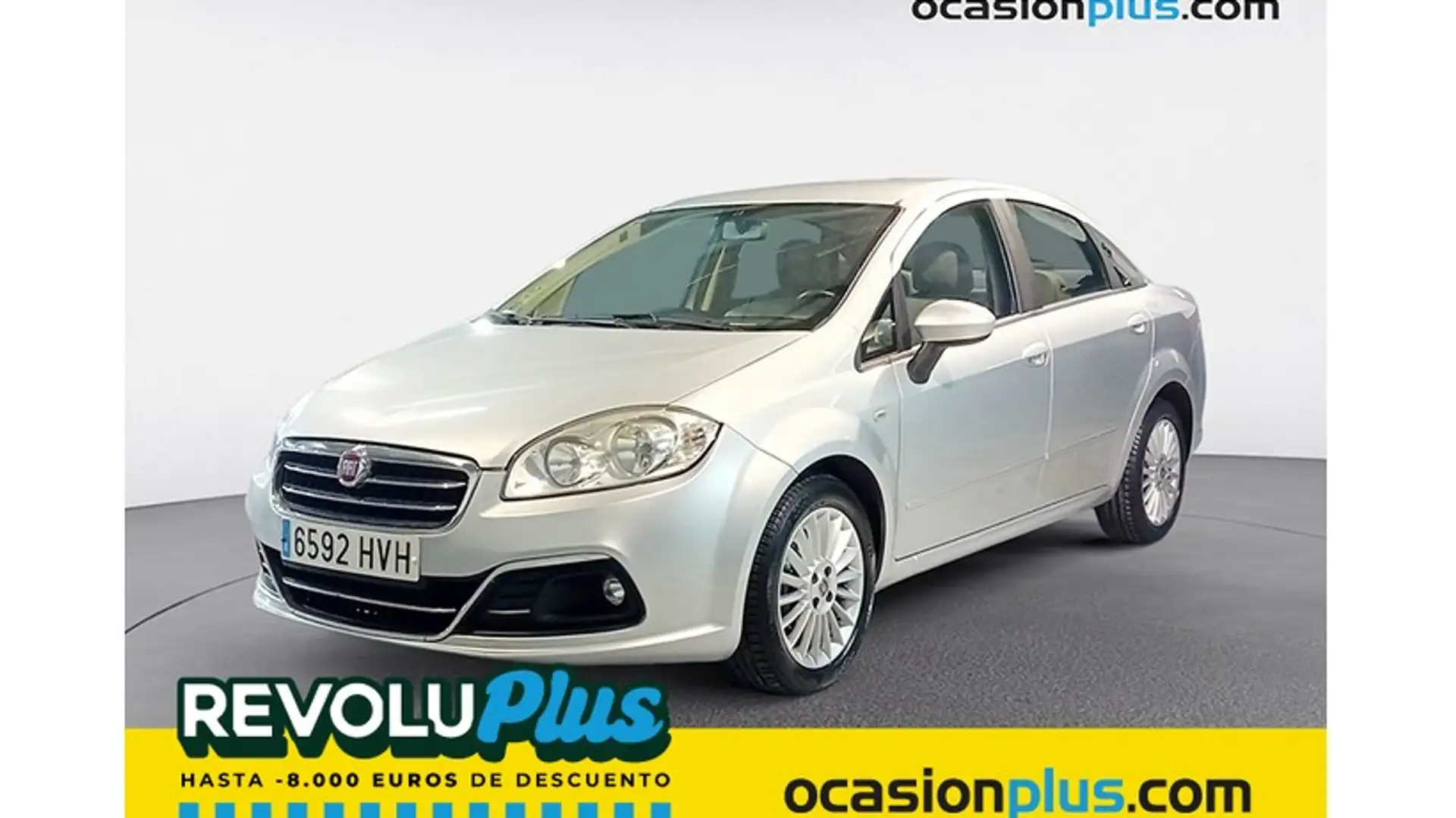 Fiat Linea 1.3Mjt Easy Plateado - 1