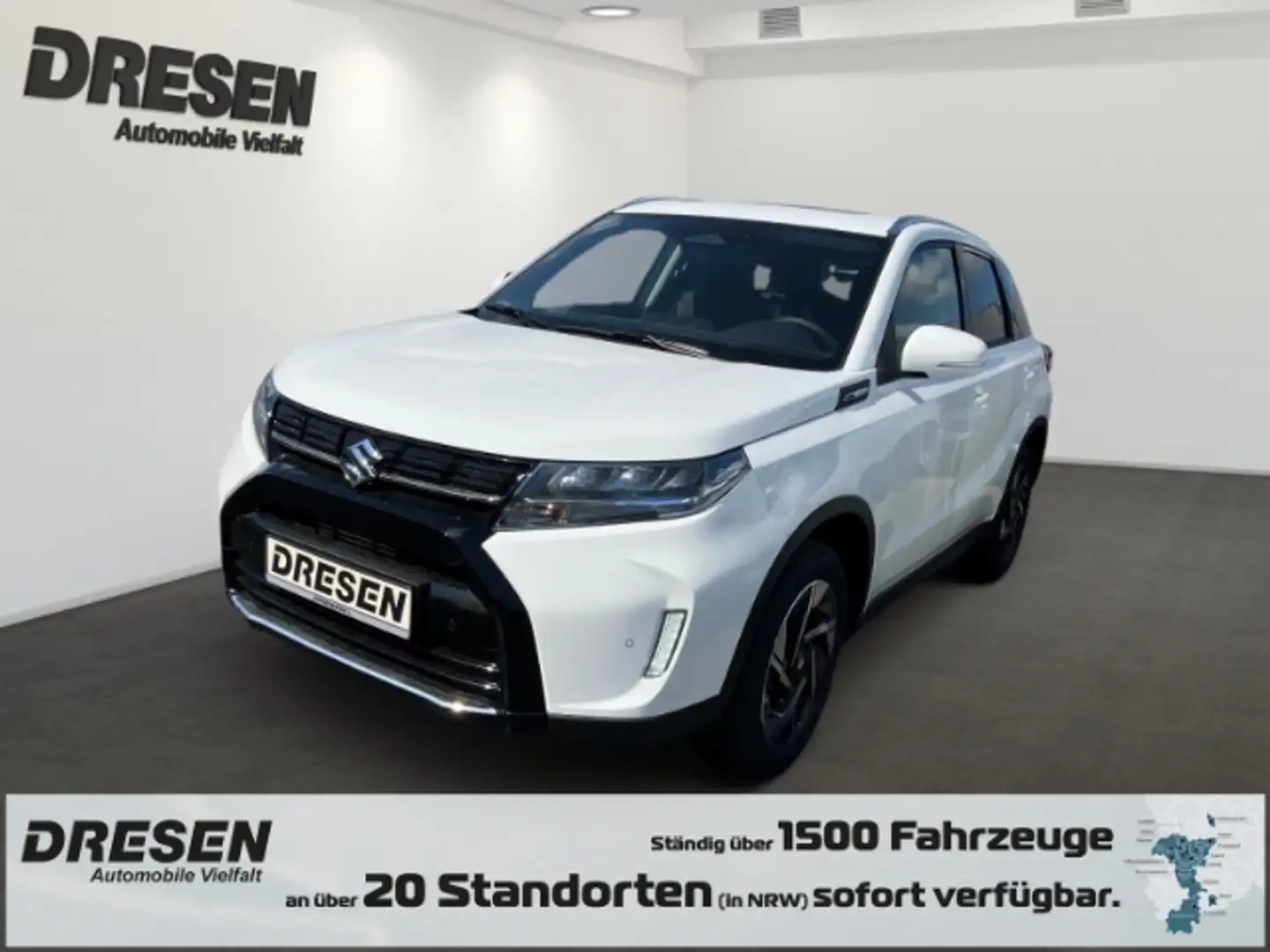 Suzuki Vitara Comfort+ 1.5 Hybrid Navi + Panorama + Rückfahrkame Weiß - 1