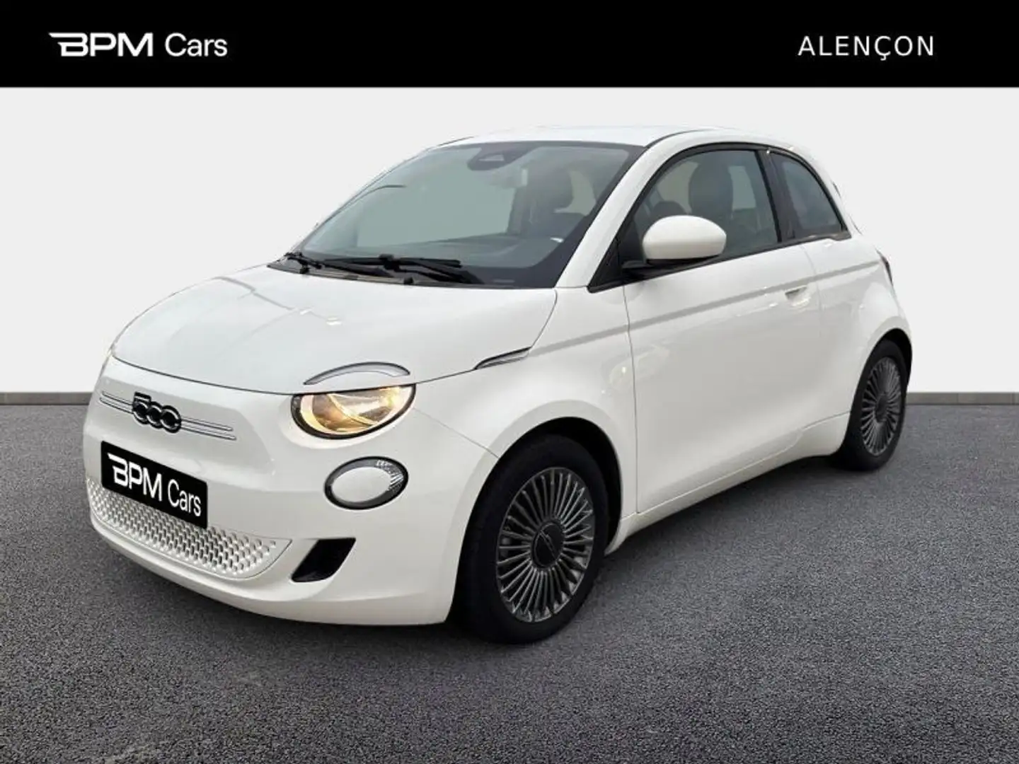 Fiat 500e e 118ch Icône Blanc - 1