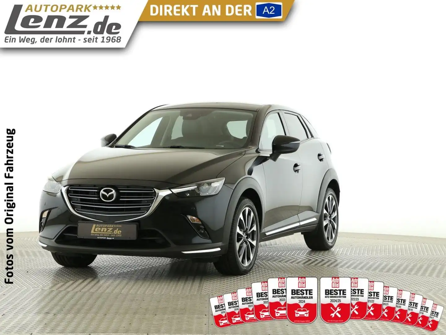 Mazda CX-3 Selection LED Navi SHZ HUD Tempomat ACAA LM Negro - 1