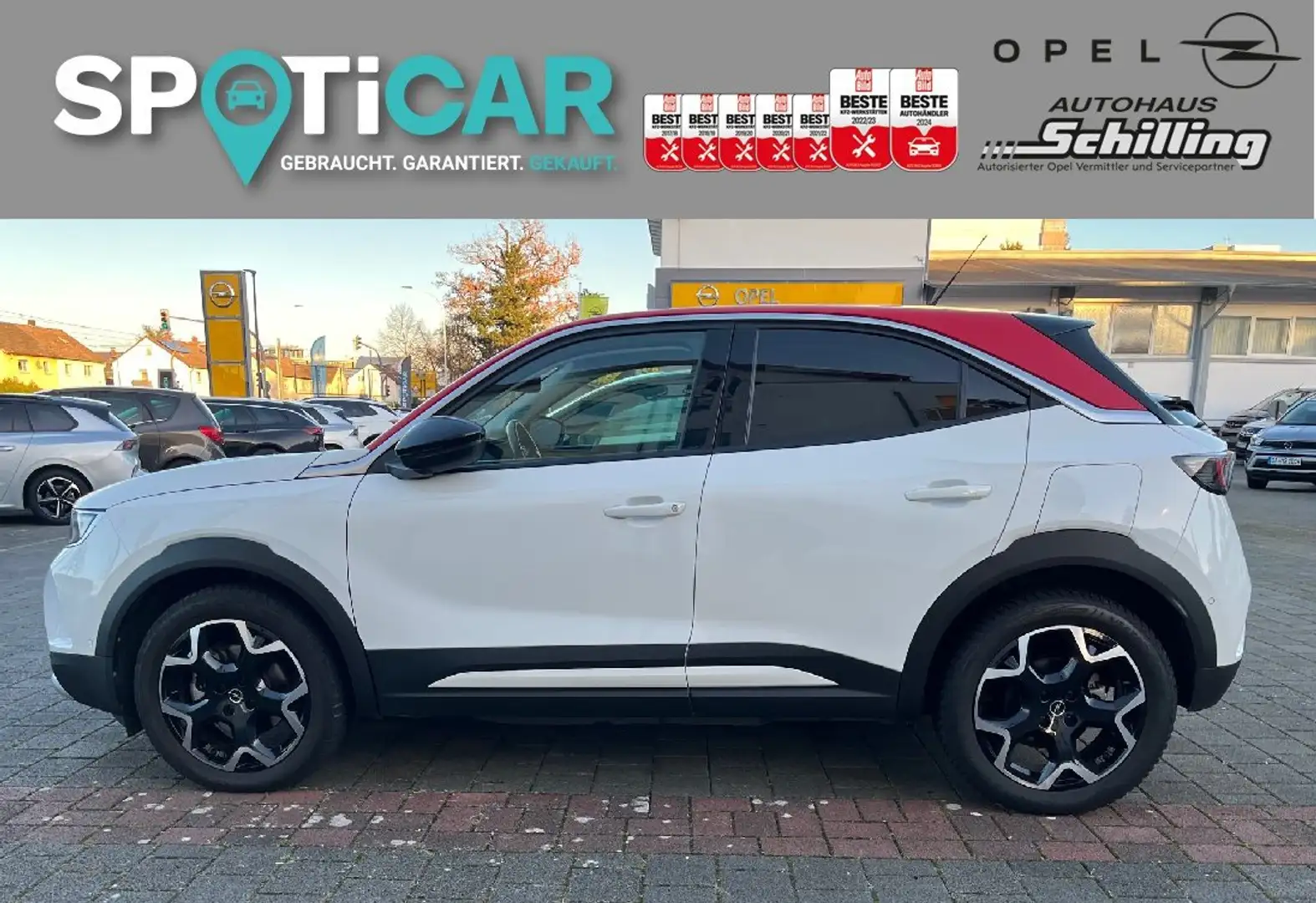Opel Mokka-E Mokka Elektro Ultimate Leder Matrix-LED Blanc - 1
