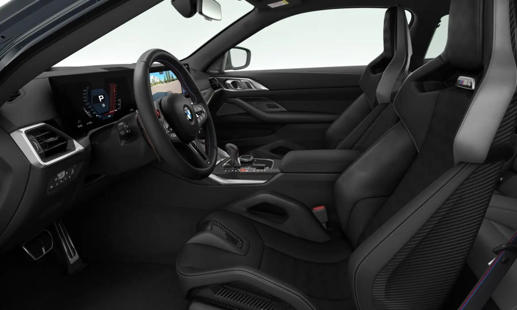 BMW M4 Coupé 3.0 AS Competition OPF Gris - 2