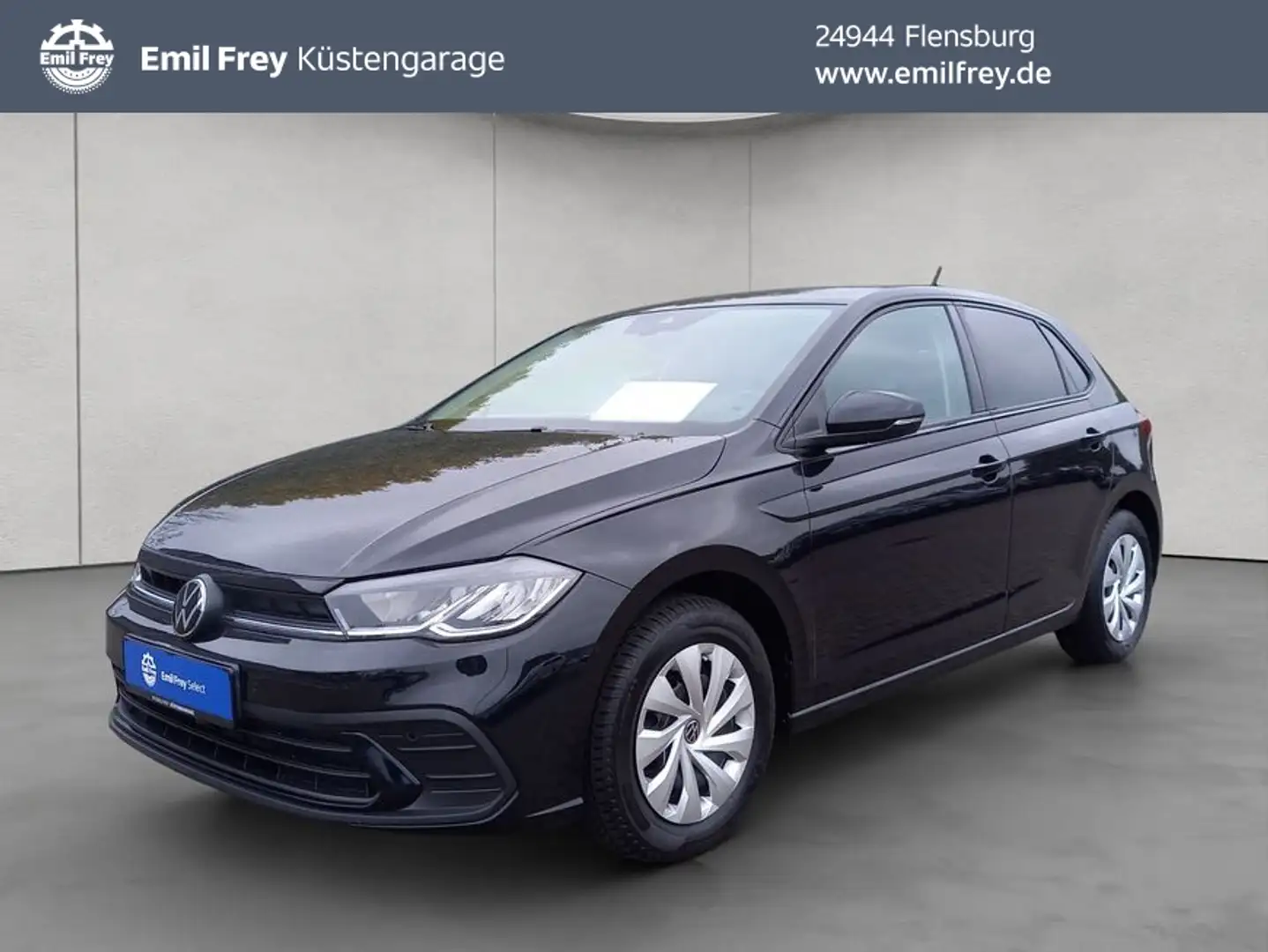 Volkswagen Polo 1.0 TSI -Life- DSG LED/ Navi/ GJR Schwarz - 1
