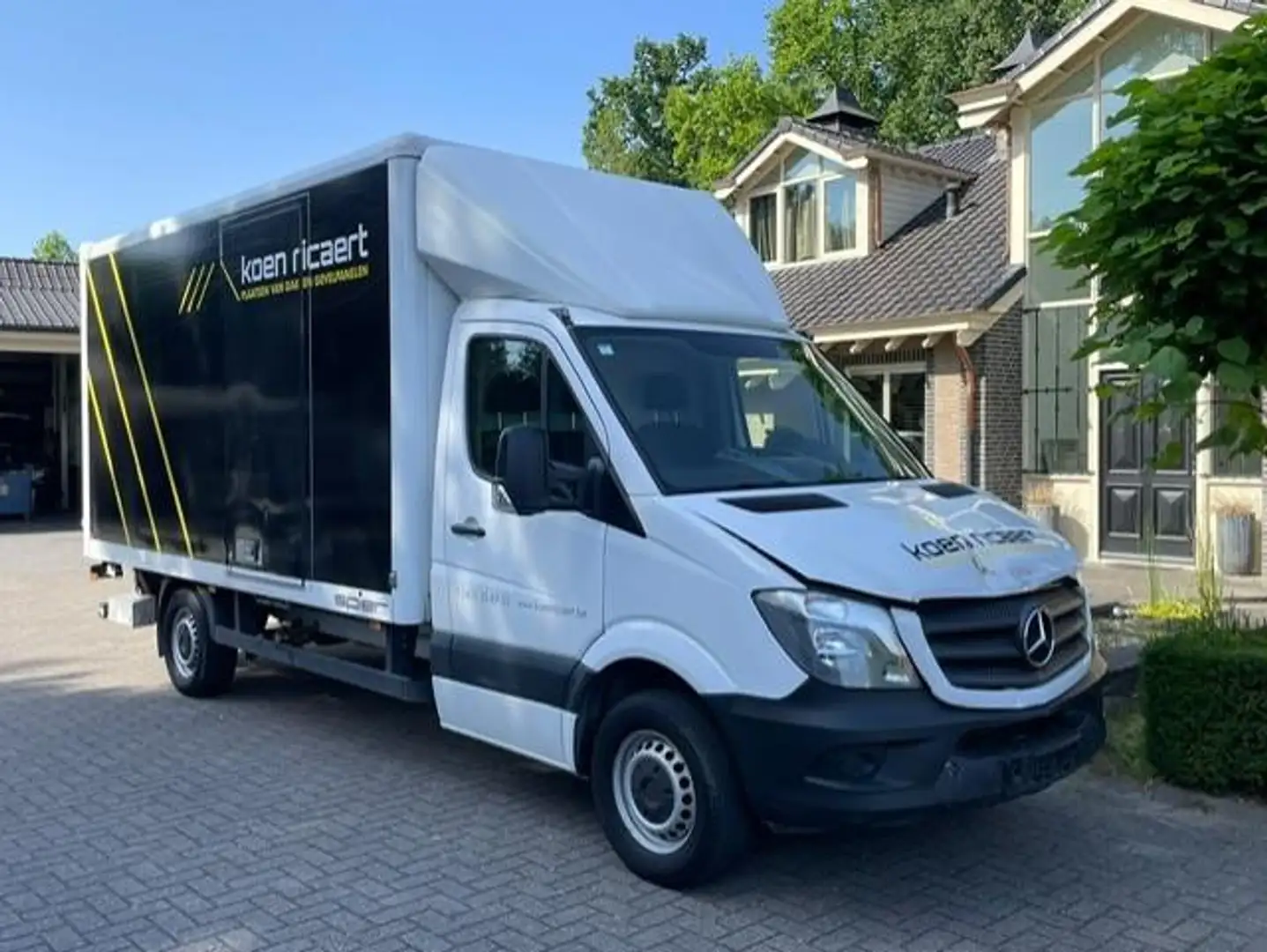 Mercedes-Benz Sprinter 316 CDI 432L BAKWAGEN + LAADKLEP AIRCO Wit - 1